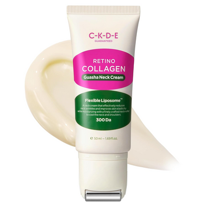 CKDE 🎉（🎇Retino Collagen Gua Sha Neck Cream - Firming Cream for Neck and Jawline Tightening.🎇）1.69 fl oz.