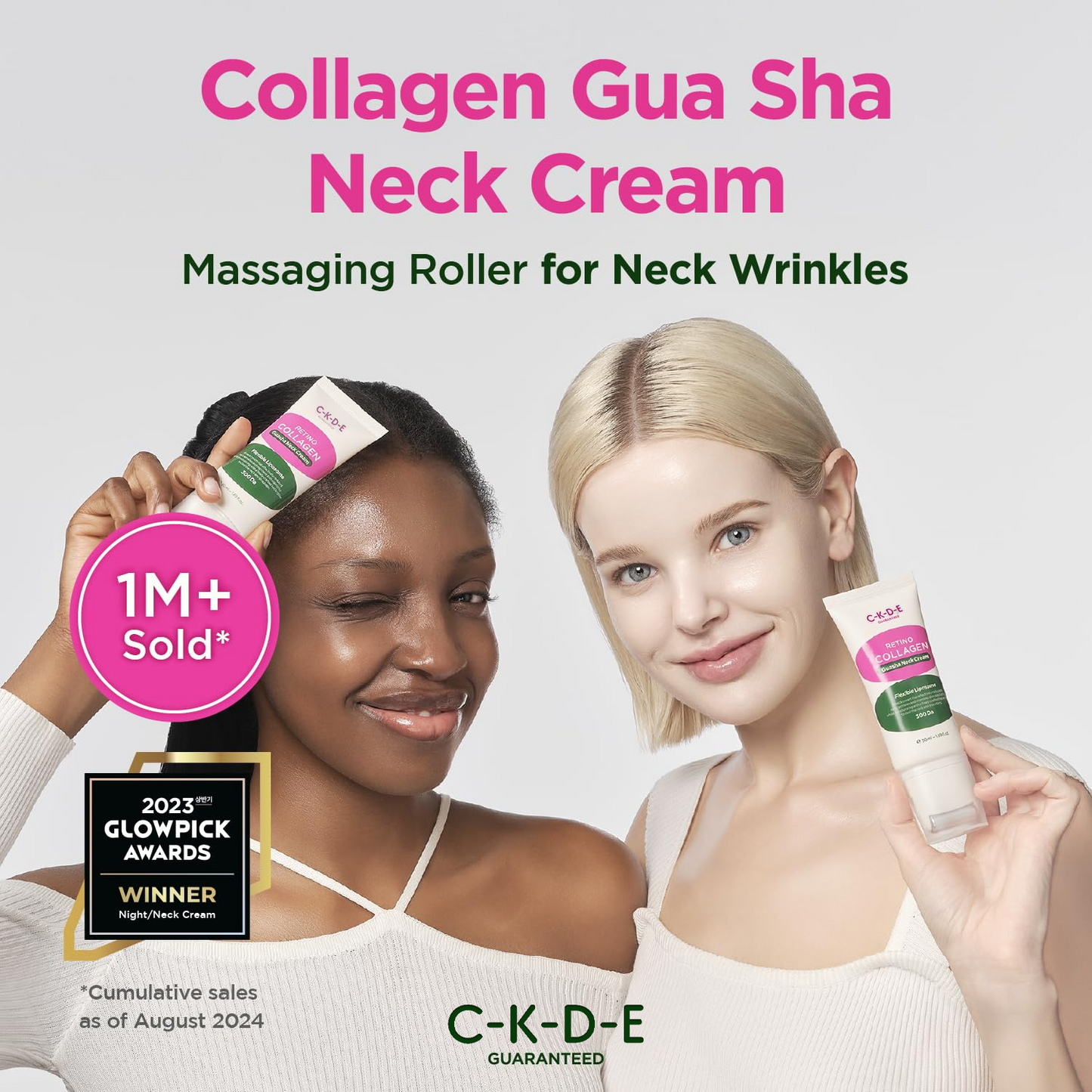CKDE 🎉（🎇Retino Collagen Gua Sha Neck Cream - Firming Cream for Neck and Jawline Tightening.🎇）1.69 fl oz.
