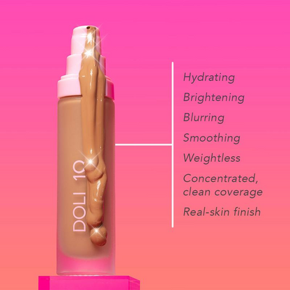 T.C.E Super Coverage 🛡️ Serum 💧 Makeup with Peptides 🔬 Concealer Foundation 💄