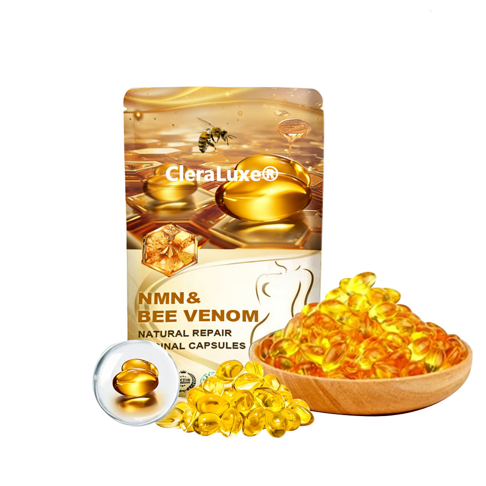 💐CleraLuxe® 𝐁𝐞𝐞 𝐕𝐞𝐧𝐨𝐦 𝐍𝐌𝐍 𝐍𝐚𝐭𝐮𝐫𝐚𝐥 𝐑𝐞𝐩𝐚𝐢𝐫 𝐕𝐚𝐠𝐢𝐧𝐚𝐥 𝐂𝐚𝐩𝐬𝐮𝐥𝐞𝐬 [𝐅𝐨𝐫 𝐚𝐥𝐥 𝐯𝐚𝐠𝐢𝐧𝐚𝐥 𝐚𝐧𝐝 𝐡𝐨𝐫𝐦𝐨𝐧𝐚𝐥 𝐩𝐫𝐨𝐛𝐥𝐞𝐦𝐬]