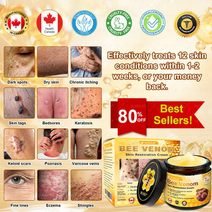 Made and Shipped from Canada 🎁 VLSVLS® Bee Venom Skin Restoration Cream 🔥 LAST DAY 80% OFF