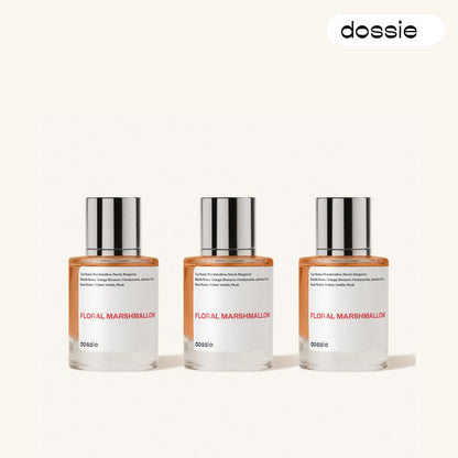 Floral Marshmallow, Dossie, Women Perfume, 50ml-100ml-150ml, Eau de Parfum, Marshmallow, Neroli, Honeysuckle, Jasmine, Orris, Amber, Vanilla, Musk