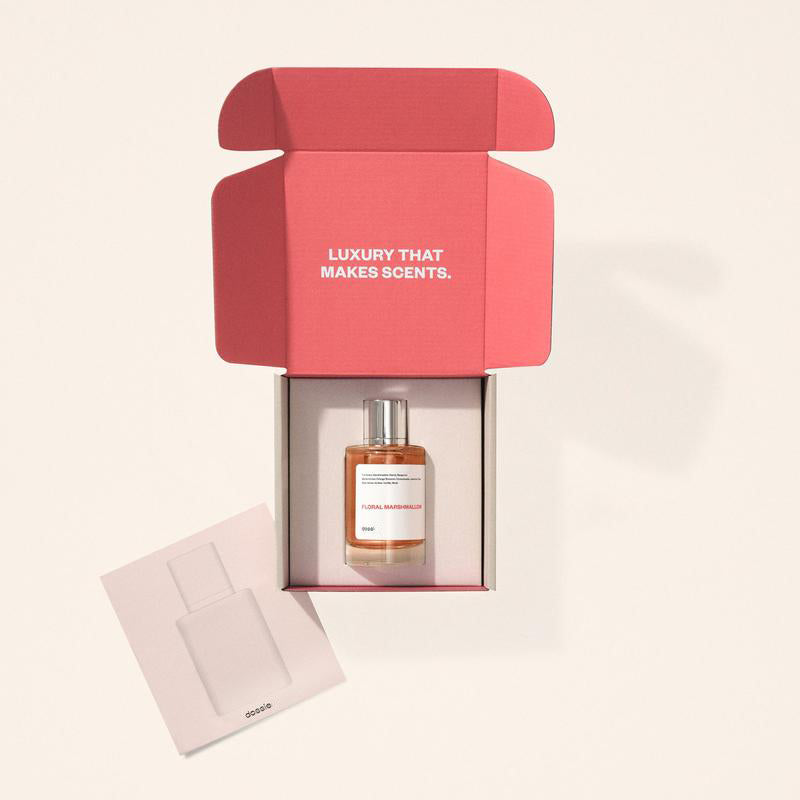Floral Marshmallow, Dossie, Women Perfume, 50ml-100ml-150ml, Eau de Parfum, Marshmallow, Neroli, Honeysuckle, Jasmine, Orris, Amber, Vanilla, Musk